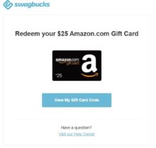 Swagbucks Gift Card