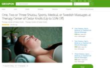Groupon Massage