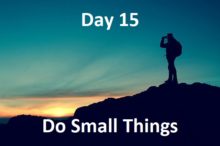 Do Small Things