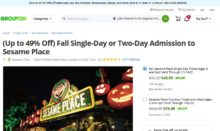 Groupon - Sesame Place