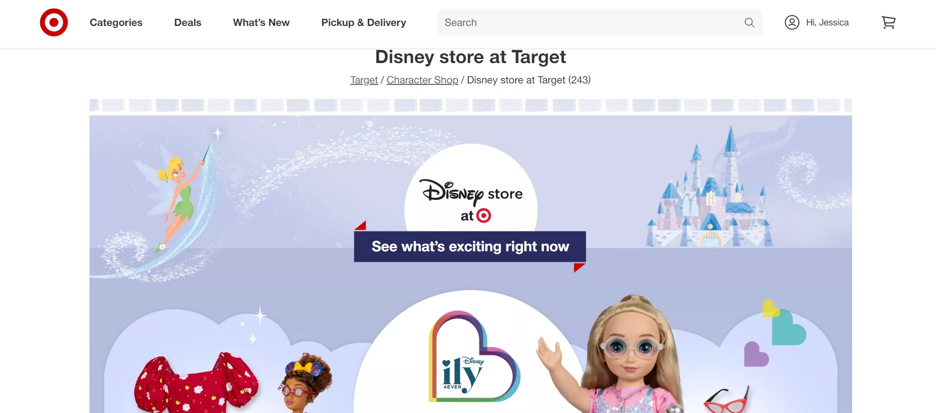 Disney Store Products at Target